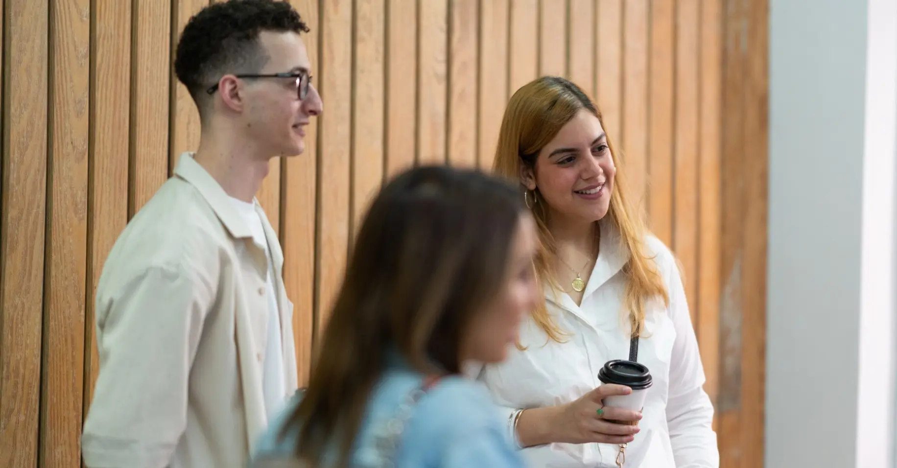 Attendees at a Coworker meetup